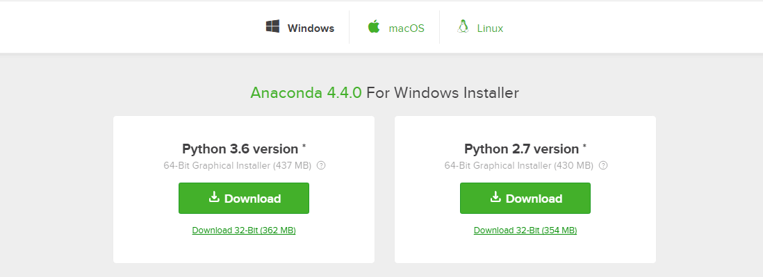 mac install python 3.6 anaconda